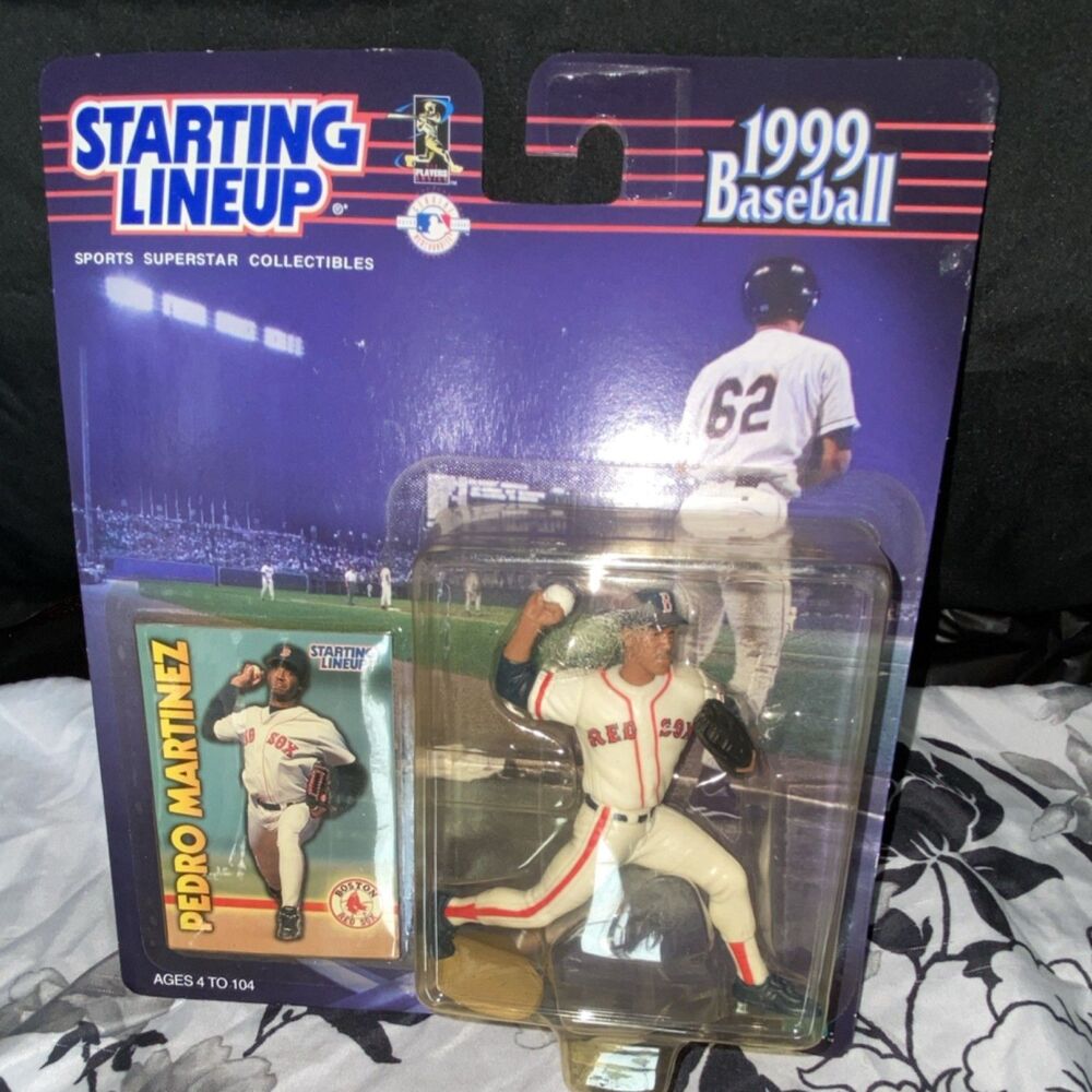 Starting Lineup 1999 Pedro Martinez Baseball Figure & Collector Card MLB Sealed